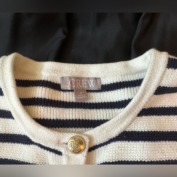 NWOT J.Crew Relaxed Emilie Sweater Lady Jacket Size Medium - Picture 3 of 12